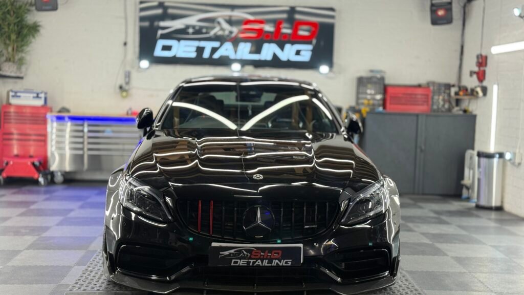 Mercedes-AMG C63 – Paint Correction & 2-Layer Ceramic