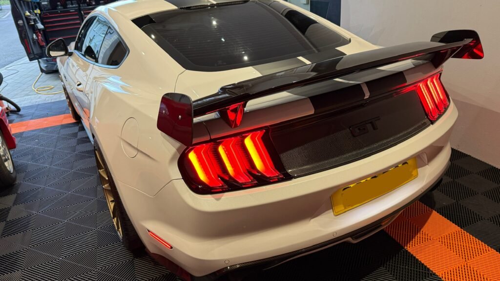 Ford Mustang paint correction in northen Ireland by sid detailing team www.sid-detailing.co.uk