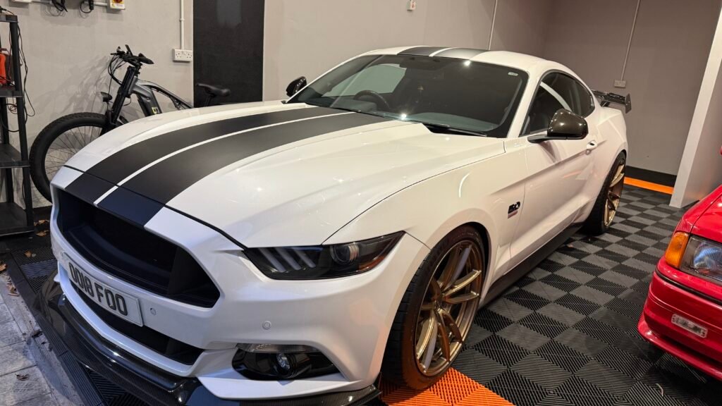 Ford Mustang paint correction in northen Ireland by sid detailing team www.sid-detailing.co.uk