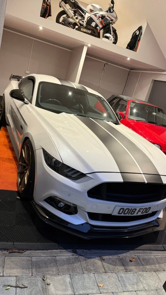 Ford Mustang paint correction in northen Ireland by sid detailing team www.sid-detailing.co.uk