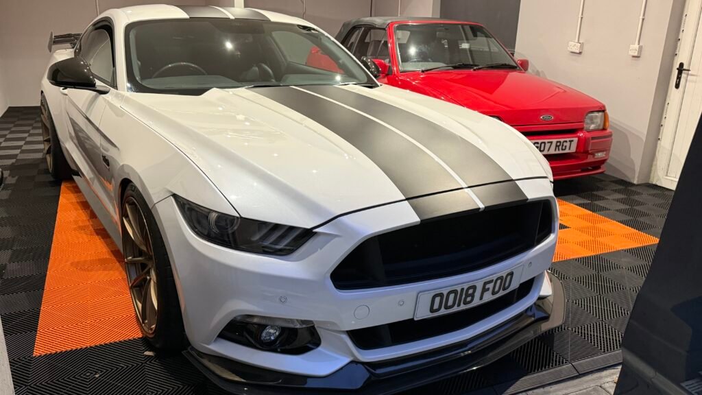 Ford Mustang paint correction in northen Ireland by sid detailing team www.sid-detailing.co.uk