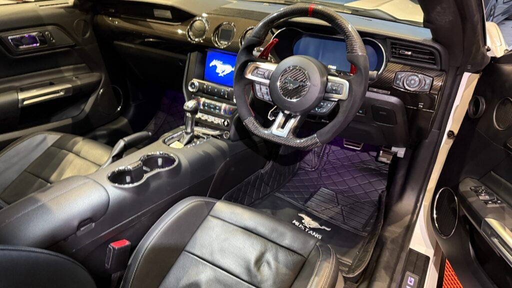 Ford Mustang paint correction in northen Ireland by sid detailing team www.sid-detailing.co.uk