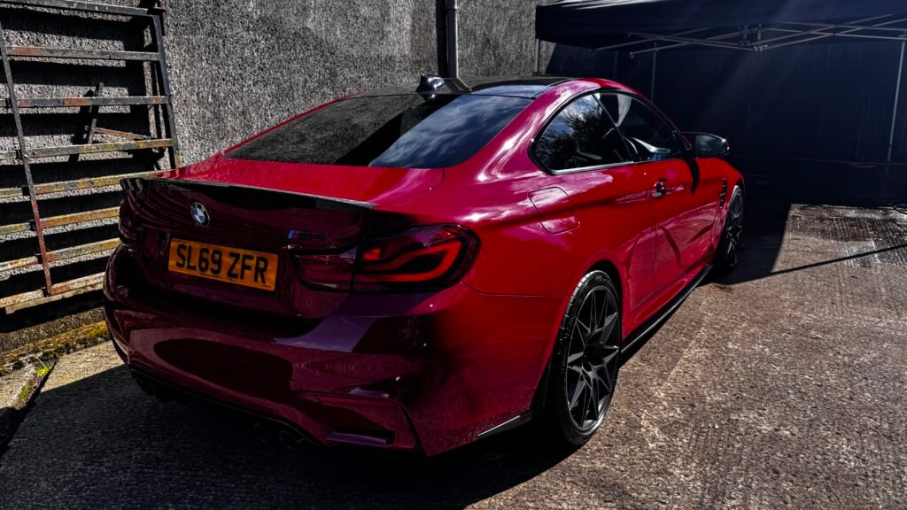 BMW M4 Maintenance wash in northen Ireland by sid detailing team www.sid-detailing.co.uk