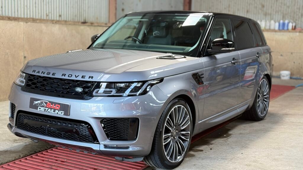 Landrover sport paint correction in northen Ireland by sid detailing team www.sid-detailing.co.uk