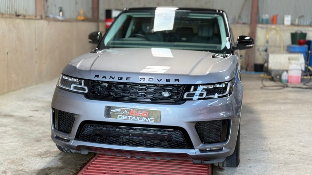 Landrover sport paint correction in northen Ireland by sid detailing team www.sid-detailing.co.uk