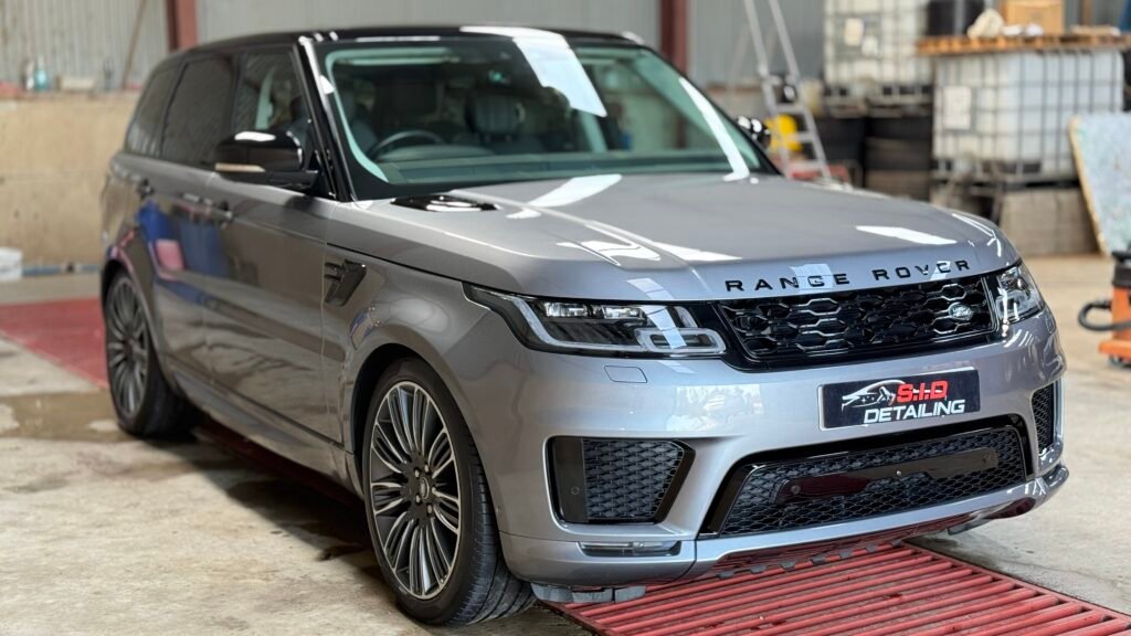 Landrover sport paint correction in northen Ireland by sid detailing team www.sid-detailing.co.uk
