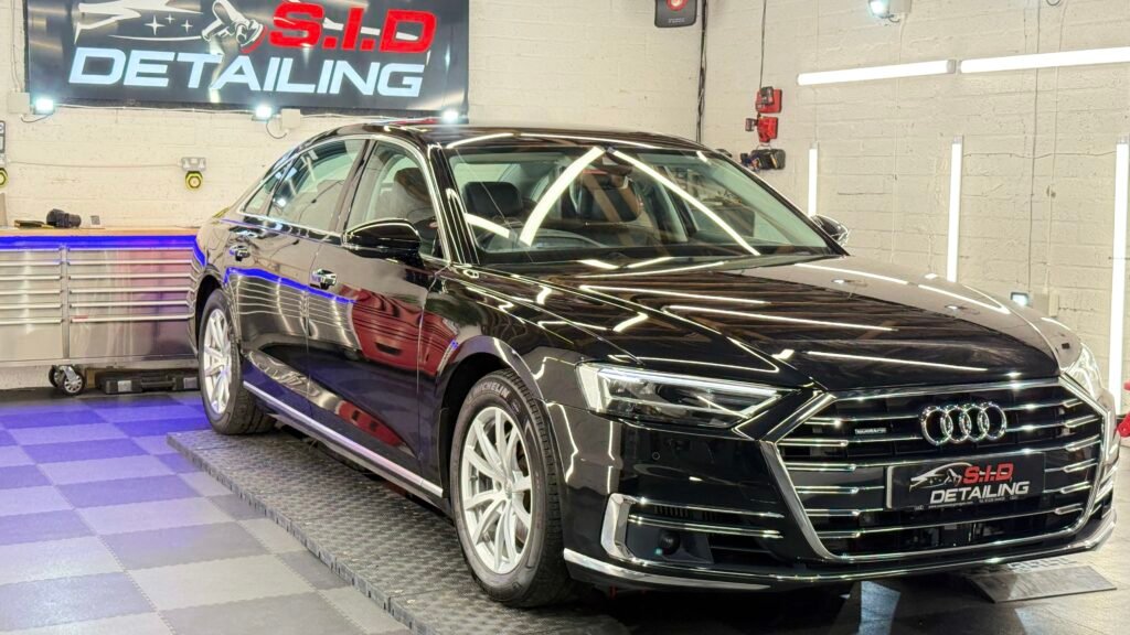 Audi A8L paint corection in northen Ireland by sid detailing team www.sid-detailing.co.uk
