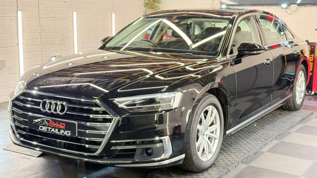 Audi A8L paint corection in northen Ireland by sid detailing team www.sid-detailing.co.uk
