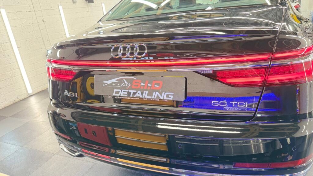 Audi A8L paint corection in northen Ireland by sid detailing team www.sid-detailing.co.uk