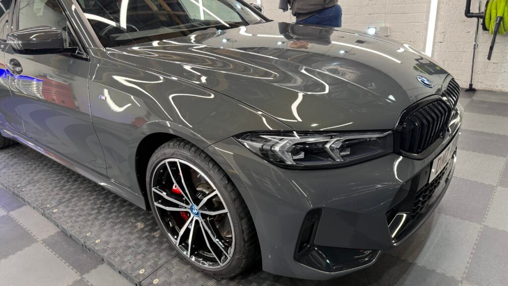 BMW 3 series ( grey ) Ceramic coating sid-detailing.co.uk