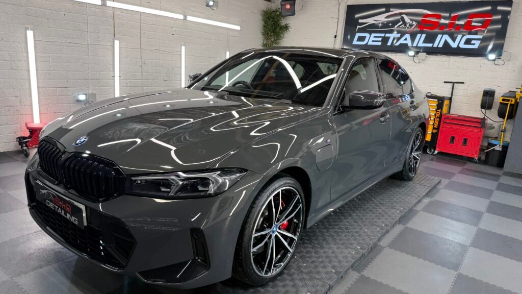 BMW 3 series ( grey ) Ceramic coating sid-detailing.co.uk