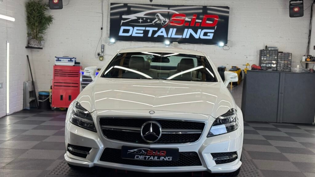 Mercedes-Benz CLS paint correction sid-detailing.co.uk