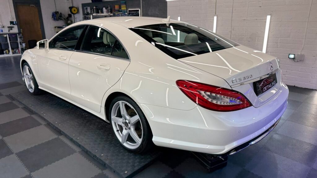 Mercedes-Benz CLS paint correction sid-detailing.co.uk