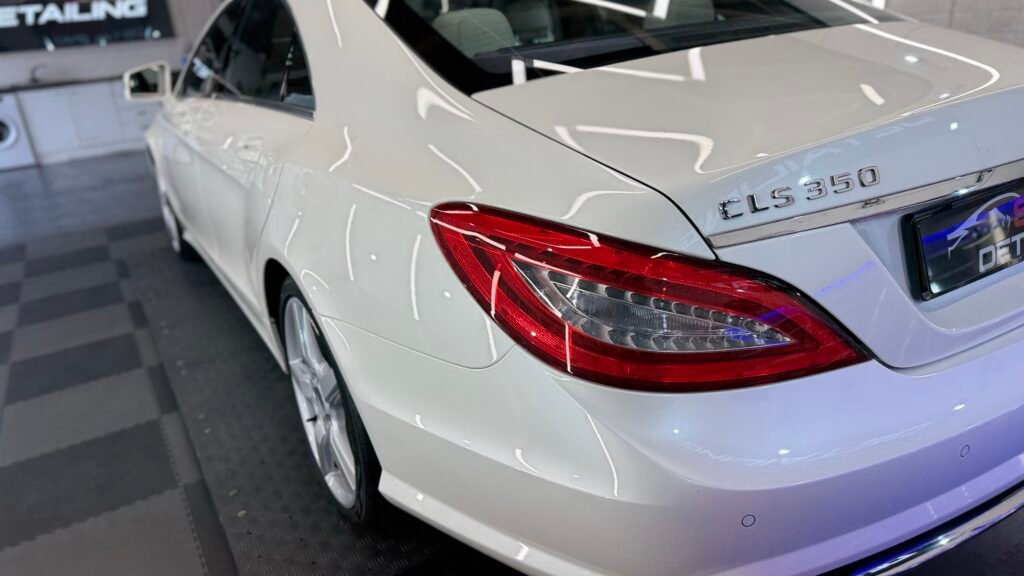 Mercedes-Benz CLS paint correction sid-detailing.co.uk