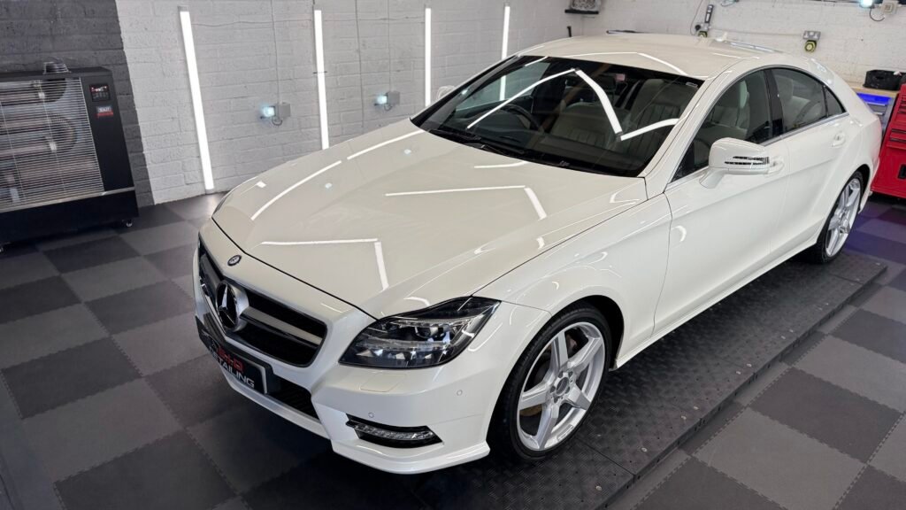 Mercedes-Benz CLS paint correction sid-detailing.co.uk