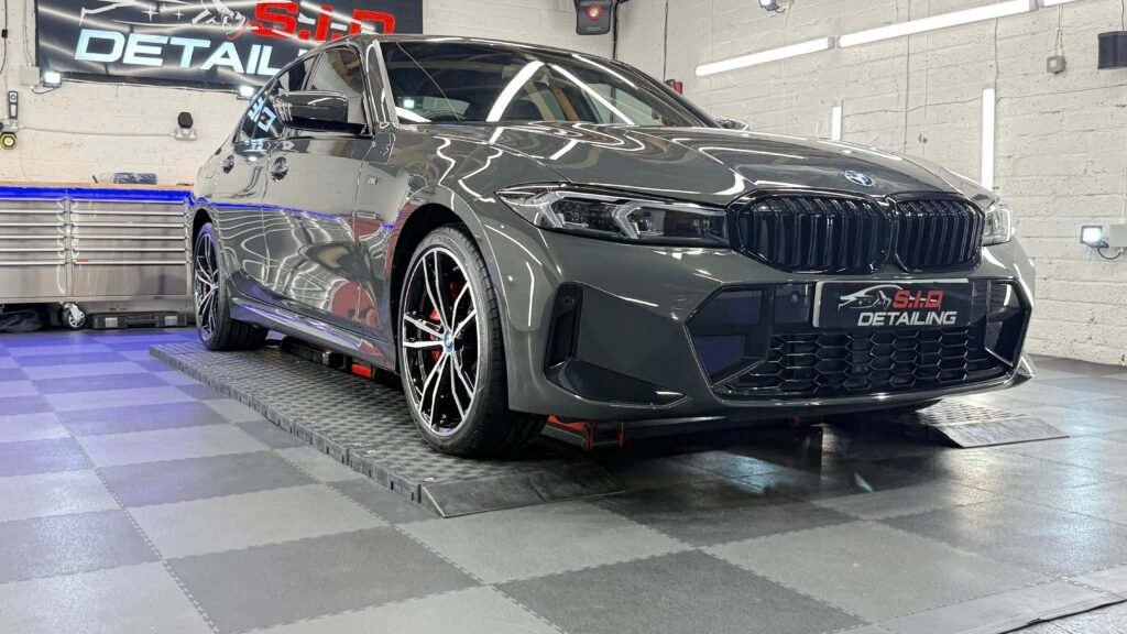 BMW 3 series ( grey ) Ceramic coating sid-detailing.co.uk