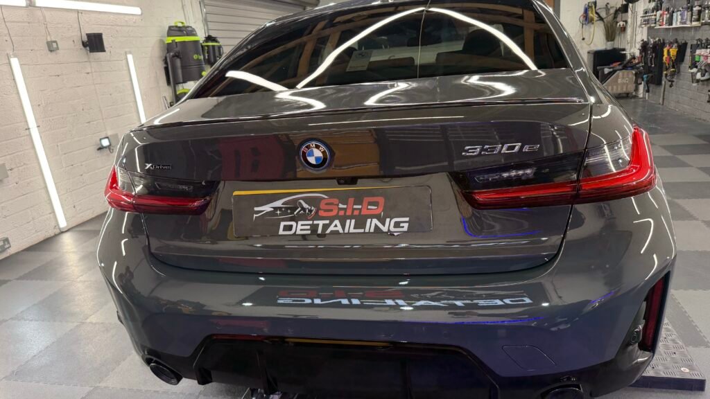 BMW 3 series ( grey ) Ceramic coating sid-detailing.co.uk