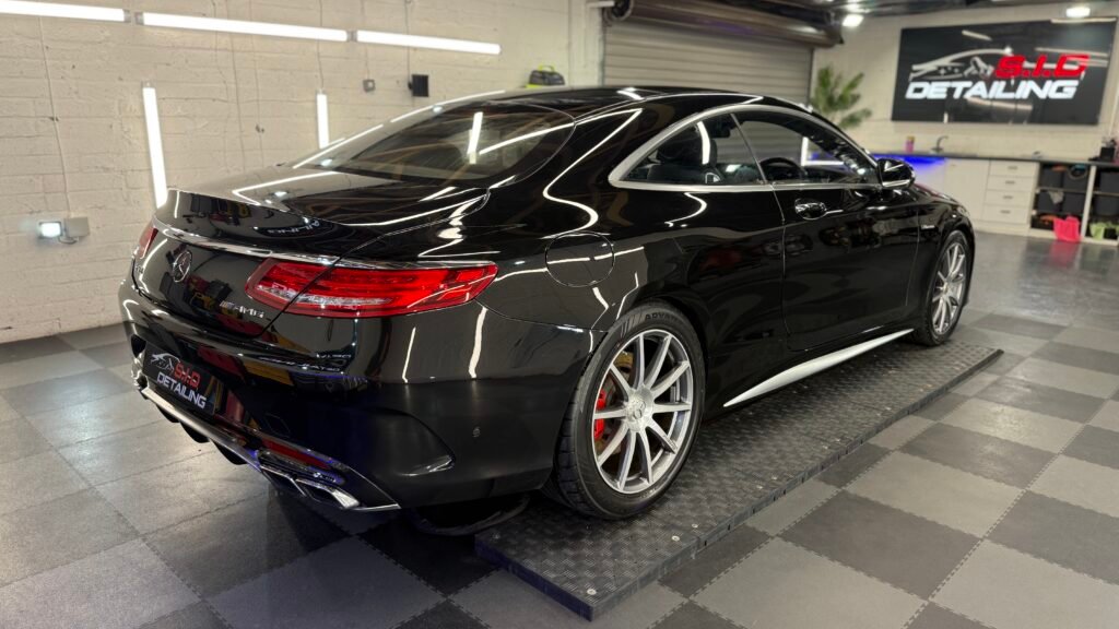 Mercedes-Benz S63 AMG Coupe paint correction sid-detailing.co.uk
