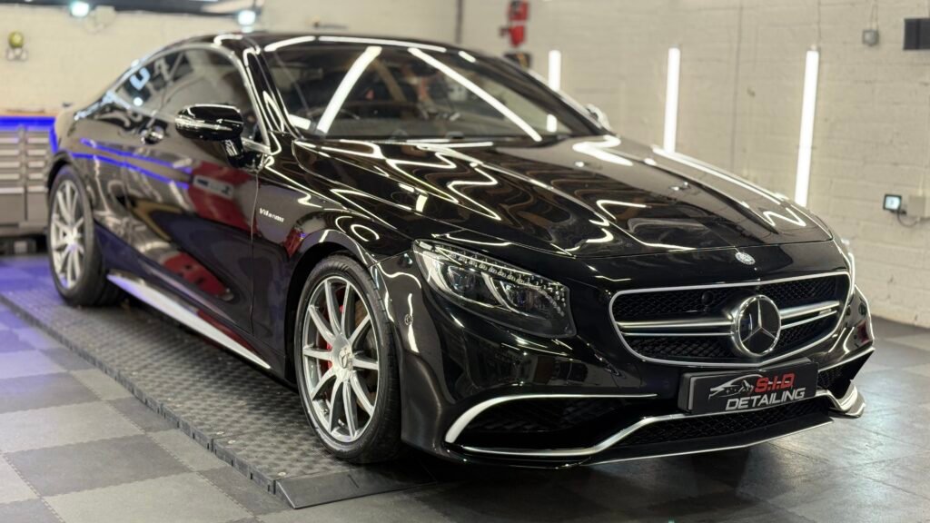Mercedes-Benz S63 AMG Coupe paint correction sid-detailing.co.uk