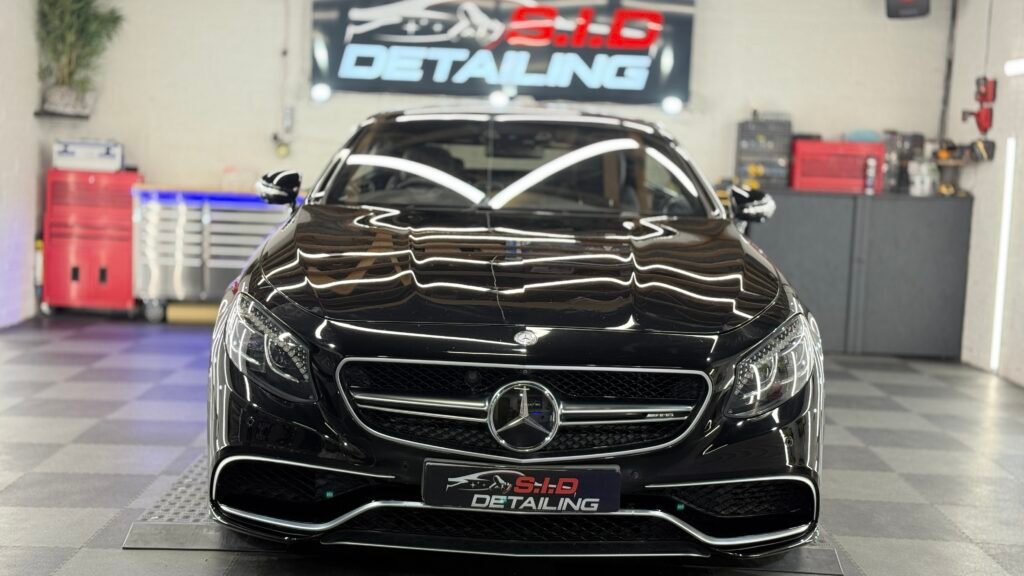 Mercedes-Benz S63 AMG Coupe paint correction sid-detailing.co.uk