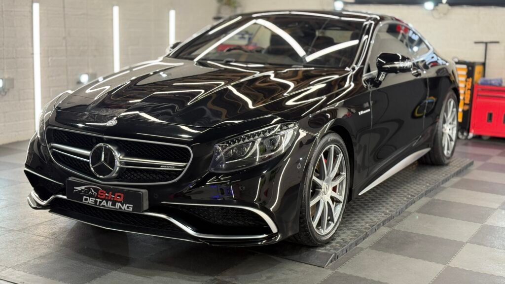 Mercedes-Benz S63 AMG Coupe paint correction sid-detailing.co.uk