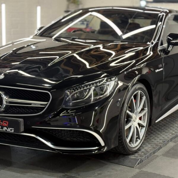 Mercedes-Benz S63 AMG Coupe paint correction sid-detailing.co.uk