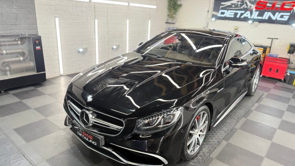 Mercedes-Benz S63 AMG Coupe paint correction sid-detailing.co.uk