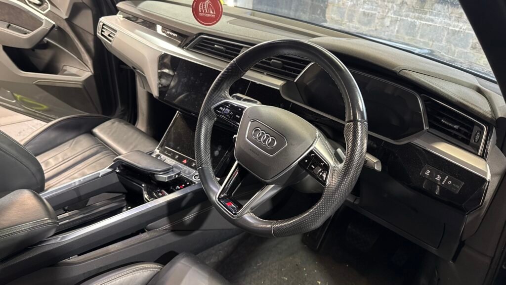 Audi e-tron deep interior cleaning sid-detailing.co.uk